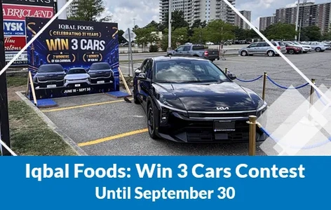 Iqbal Foods: Win 3 Cars Contest thumbnail