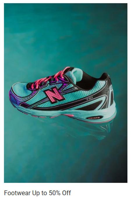 Footwear Up to 50% Off