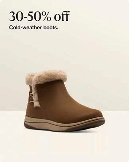 30-50% off Cold-Weather Boots