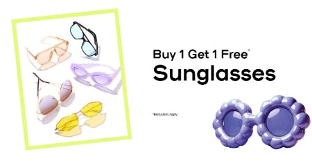 Buy 1 Get 1 Free Sunglasses