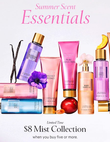 $8 Mist Collection When You Buy Five or More