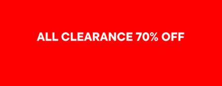 All Clearance 70% off