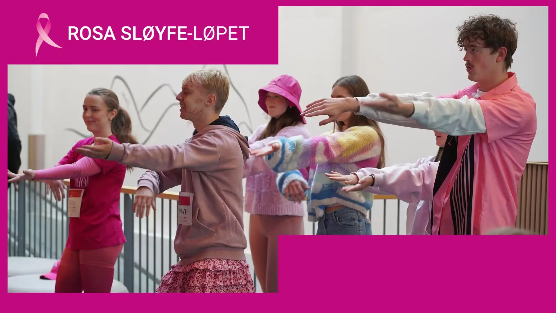 Rosa sløyfe-løpet Lofotsenteret