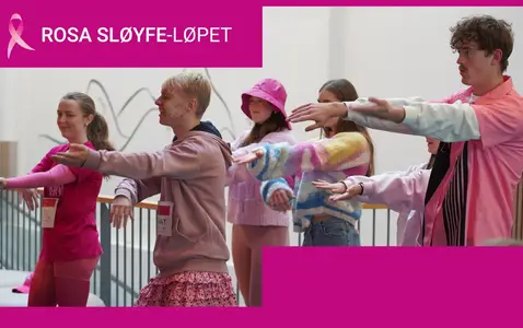Rosa Sløyfe-løp på Leknes thumbnail