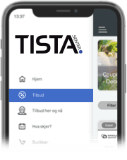 Photo of mobile app home screen