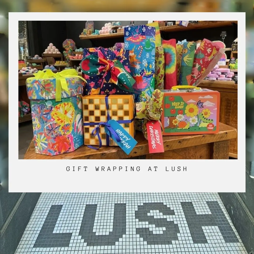 Pacific City ::: Lush Gift Wraps for the Holiday's 🎁