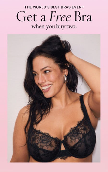 Get a Free Bra When You Buy Two