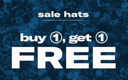 Sale Hats Buy 1, Get 1 Free