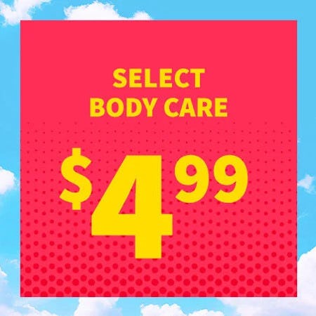Select Body Care $4.99