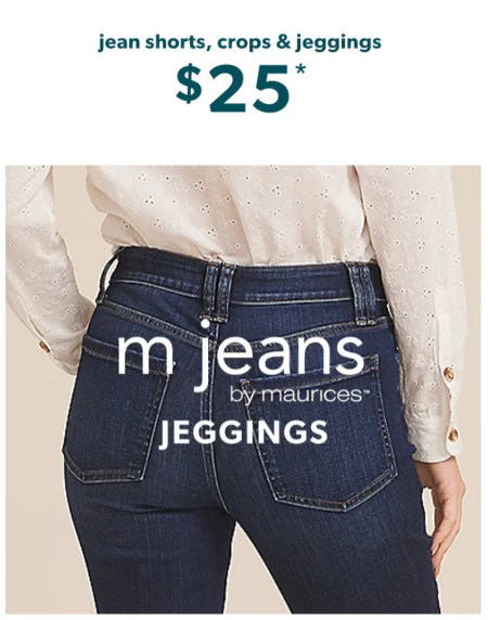 Jean Shorts, Crops and Jeggings $25