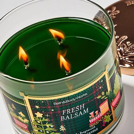 3-Wick Candles $13.95