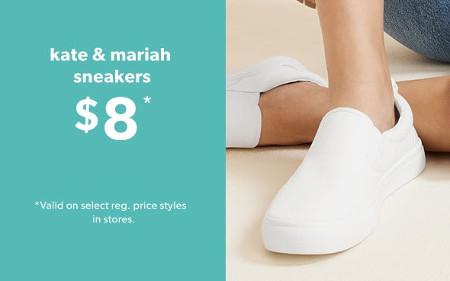 Kate and Mariah Sneakers $8