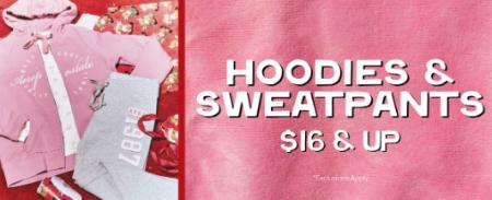 $16 & Up Hoodies & Sweatpants