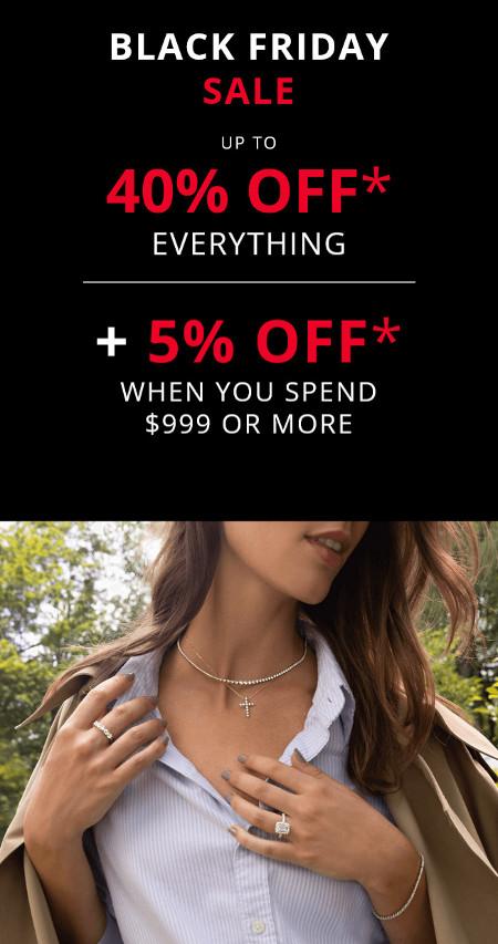 Black Friday Sale: Up to 40% off Everything