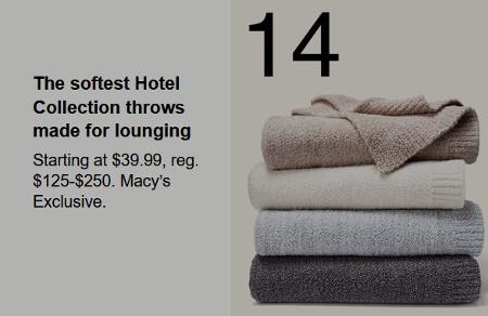 Throws and Pillows Starting at $39.99