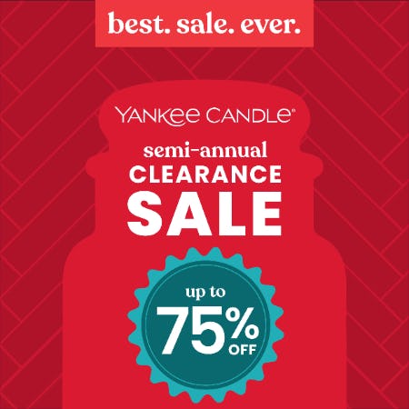 Semi Annual Clearance Sale – going on now!