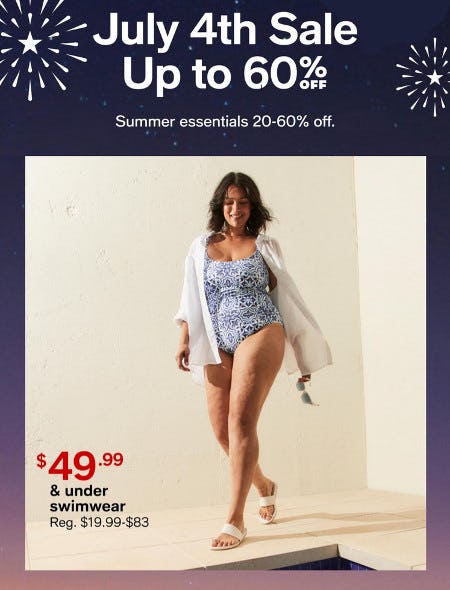 July 4th Sale Up to 60% off