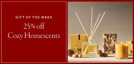 25% Off Cozy Homescents