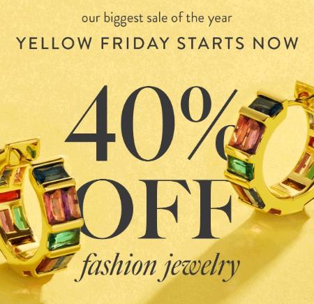 40% Off Fashion Jewelry