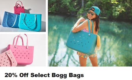 20% Off Select Bogg Bags