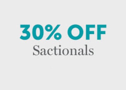 30% Off Sactionals