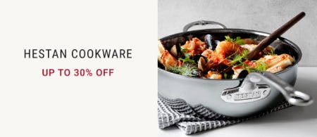 Hestan Cookware Up to 30% Off