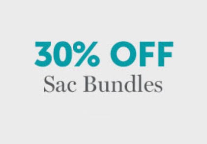 30% Off Sac Bundles