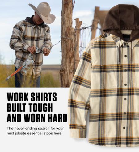 Work Shirts Built Tough and Worn Hard