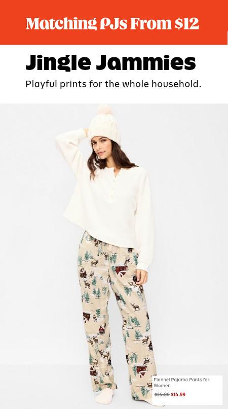 Matching PJs From $12