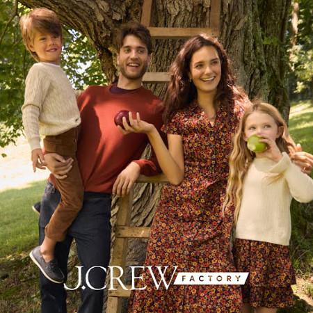 50% off storewide at J.Crew Factory