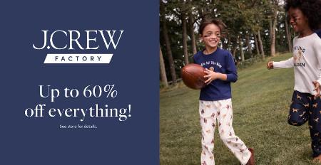 Shop J.Crew Factory for 40–70% off Storewide