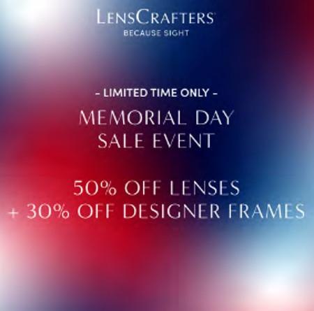 MEMORIAL DAY SALE EVENT