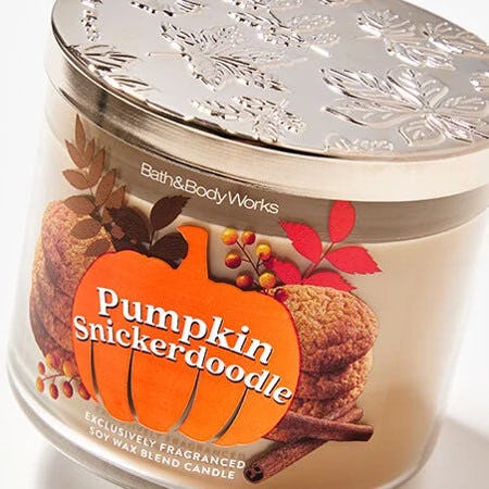 3-Wick Candles $13.95