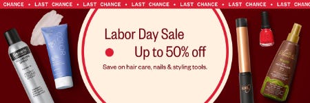 Labor Day Sale Up to 50% Off
