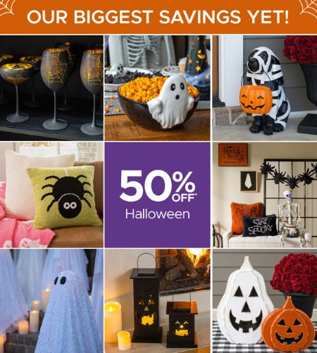 50% Off Halloween