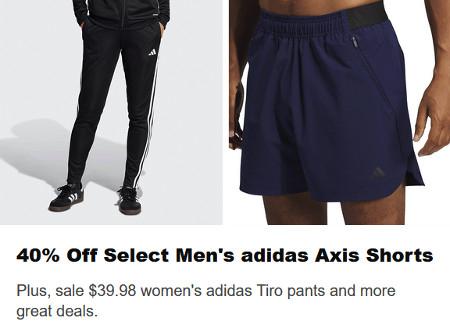 40% Off Select Men's adidas Axis Shorts