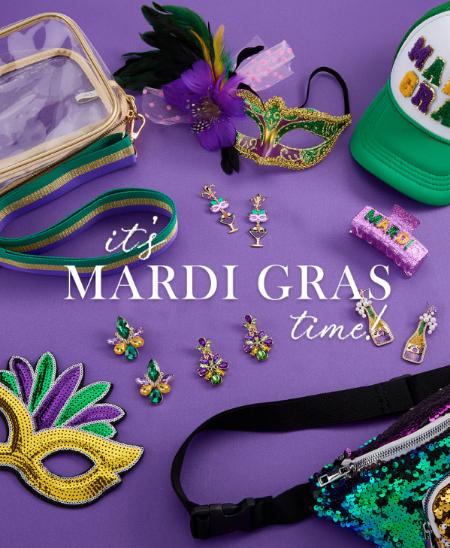 It's Mardi Gras Time