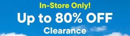 Up to 80% Off Clearance