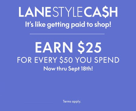 Earn Lane Style Cash
