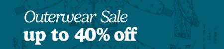 Outerwear Sale Up to 40% Off