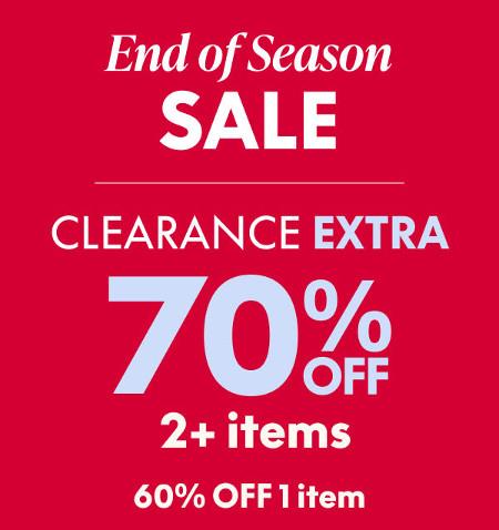 End of Season Sale