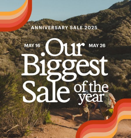 Anniversary Sale 2025