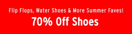 70% Off Shoes