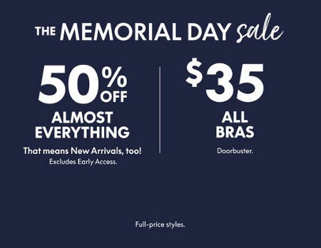 The Memorial Day Sale
