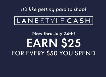 EARN LANE STYLE CASH