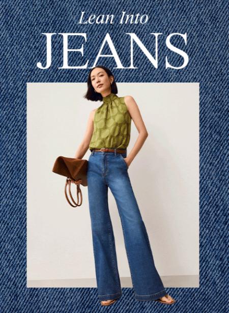 Lean Into Jeans