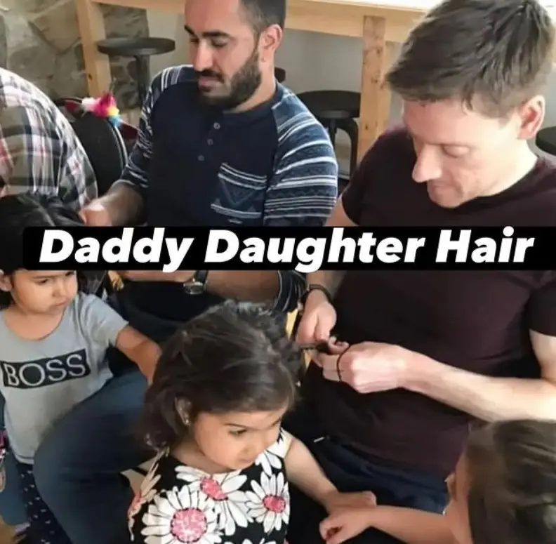 Daddy Daughter Hair Event