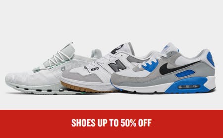 Shoes Up to 50% off