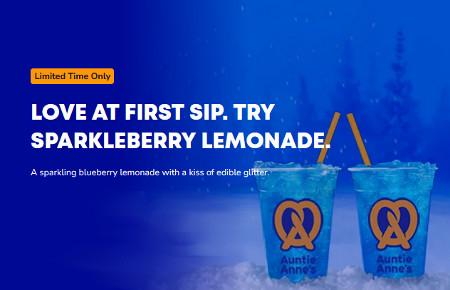 Try Sparkleberry Lemonade