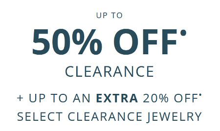 Up to 50% off Clearance
